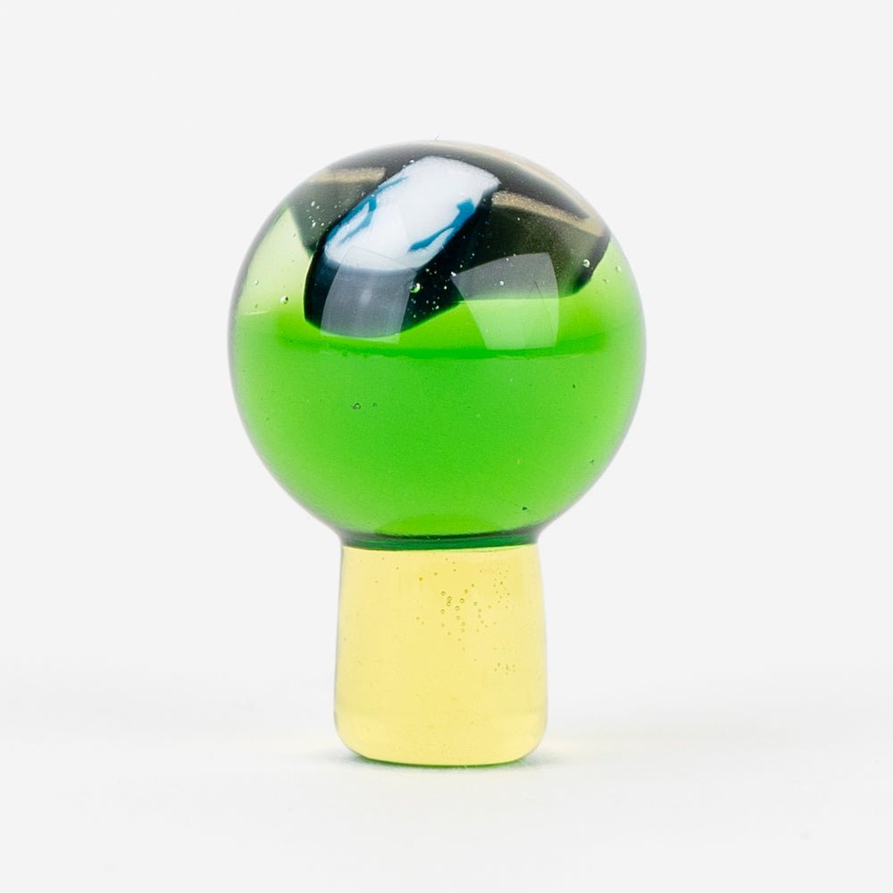 Steven H. Glass Enchanted Forest Control Tower Marble Top - Empire Smokes