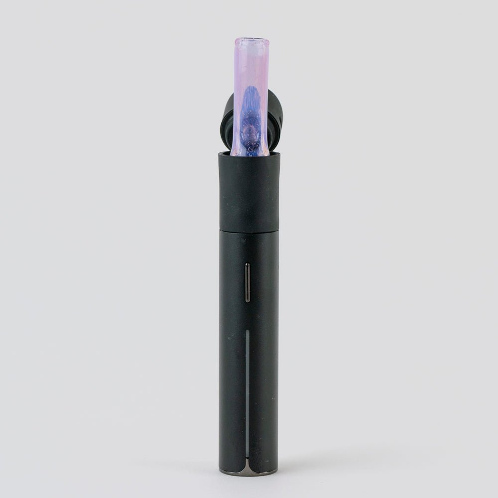 Steven H. Glass Lilac Whisper Puffco Pivot Glass Mouthpiece - Empire Smokes