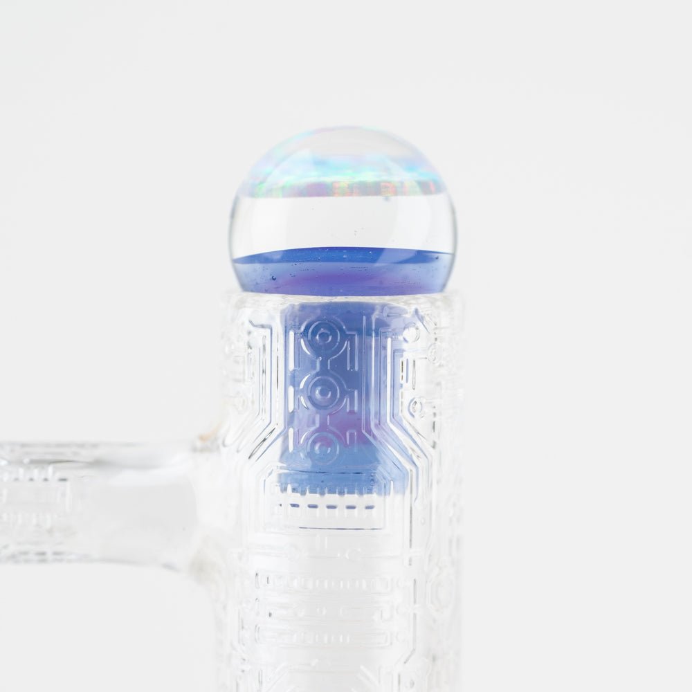 Steven H. Glass Nebula Opal Control Tower Marble Top - Empire Smokes