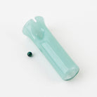 Steven H. Glass Seafoam Drift Puffco Pivot Glass Mouthpiece - Empire Smokes