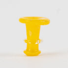 Sunshine Yellow Puffco joystick cap made by Empire Glassworks
yellow-puffco-joystick-cap-close-up