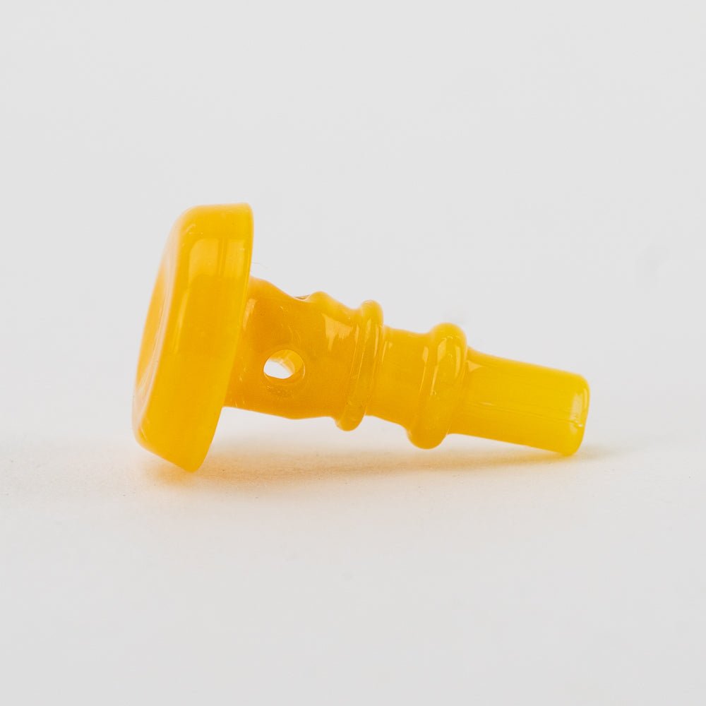 Sunshine Yellow Puffco Peak Pro 3DXL glass joystick in bright yellow