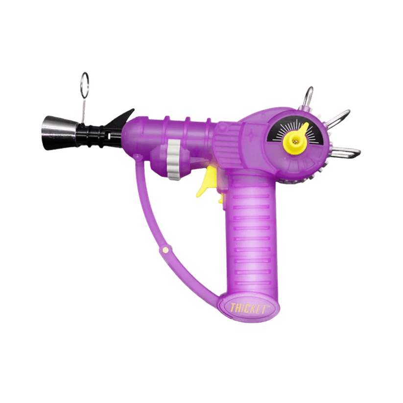 THICKET SPACEOUT Lighter Ray Gun Torch - Glow Light Purple - Empire Smokes