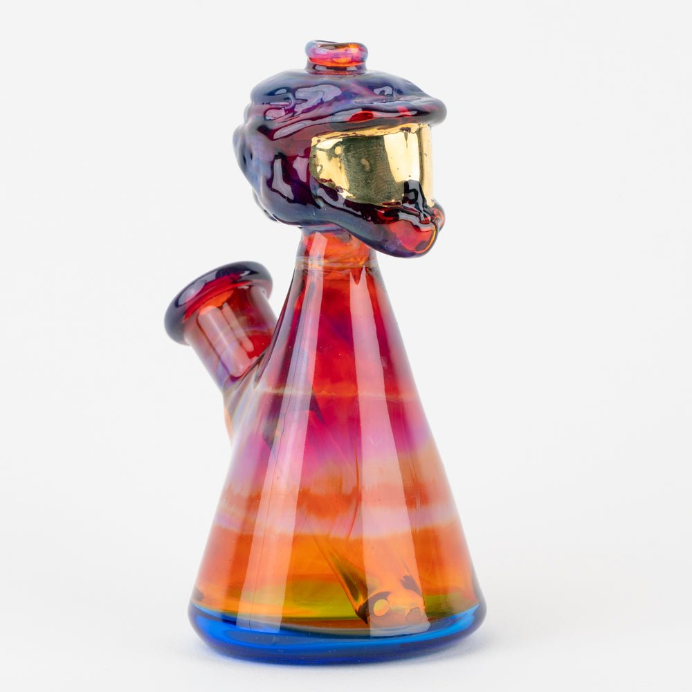 Tony Kazy Glass Spartan Water Pipe - Empire Smokes