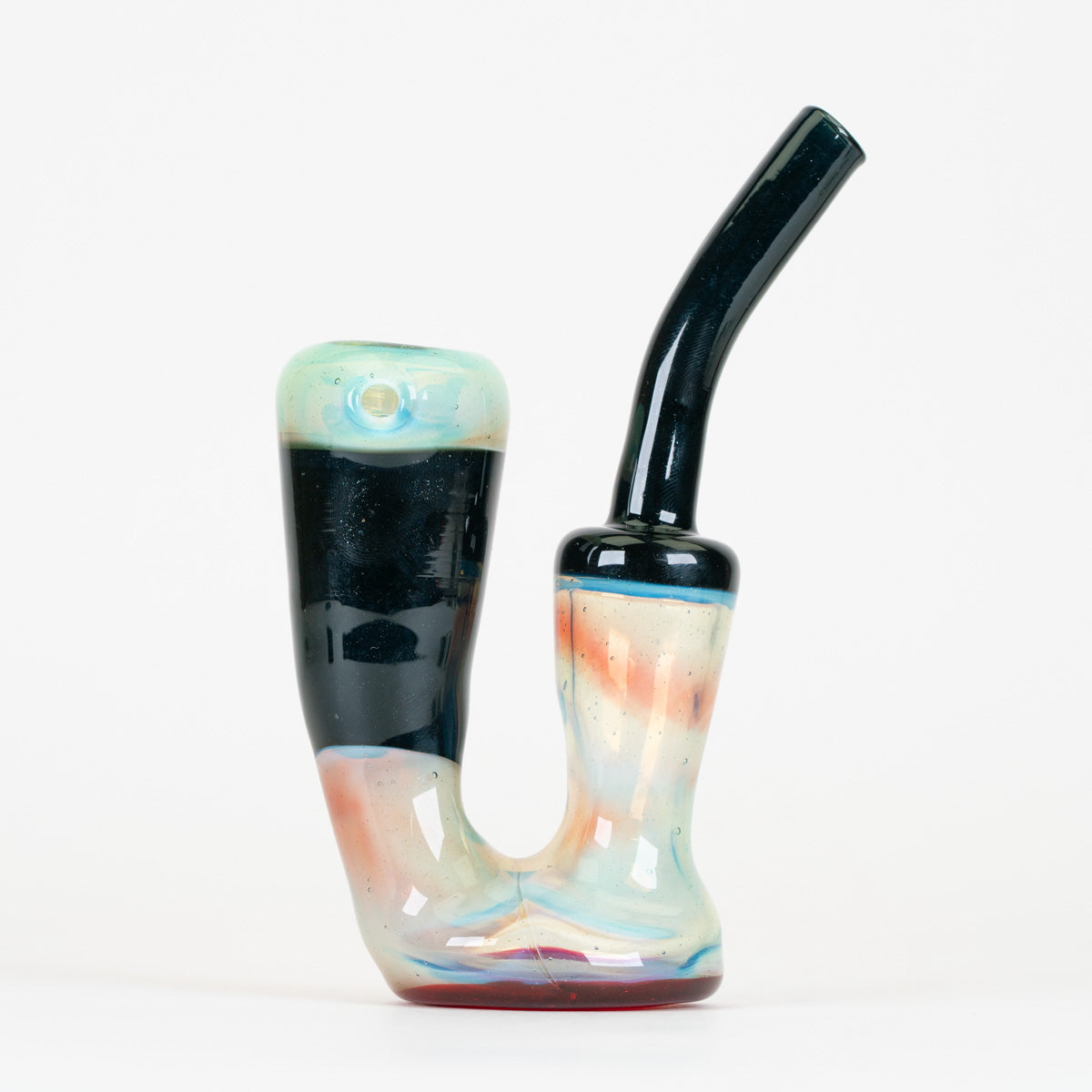 Tony Kazy Standing Sherlock Dry Pipe in the Sour Bright colorway