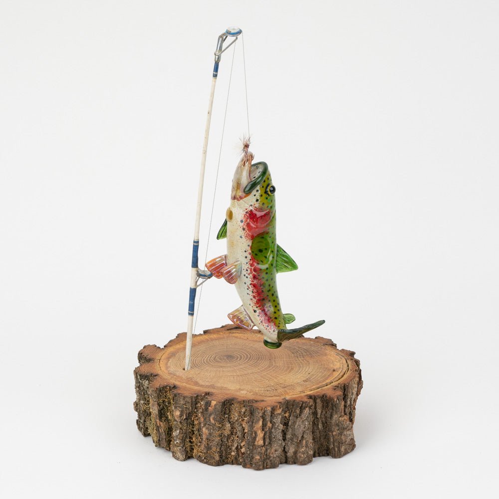 Trapper Studio Hooked Rainbow Trout Dry Pipe - Empire Smokes