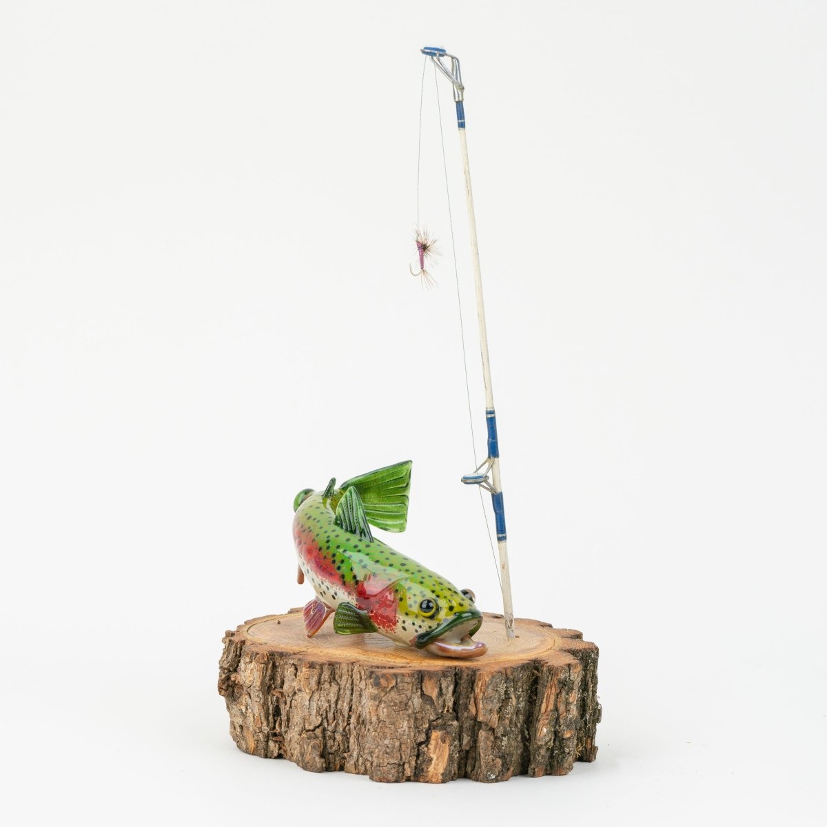 Trapper Studio Hooked Rainbow Trout Dry Pipe - Empire Smokes