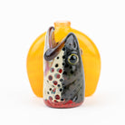 Trapper Studio Sunrise Bass Fish Head Chillum - Empire Smokes