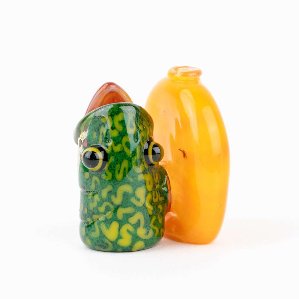 Trapper Studio Sunrise Rainbow Trout Head Chillum - Empire Smokes