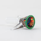Vigil Glass Martini Kicker Wigwag Bowl Piece - Empire Smokes