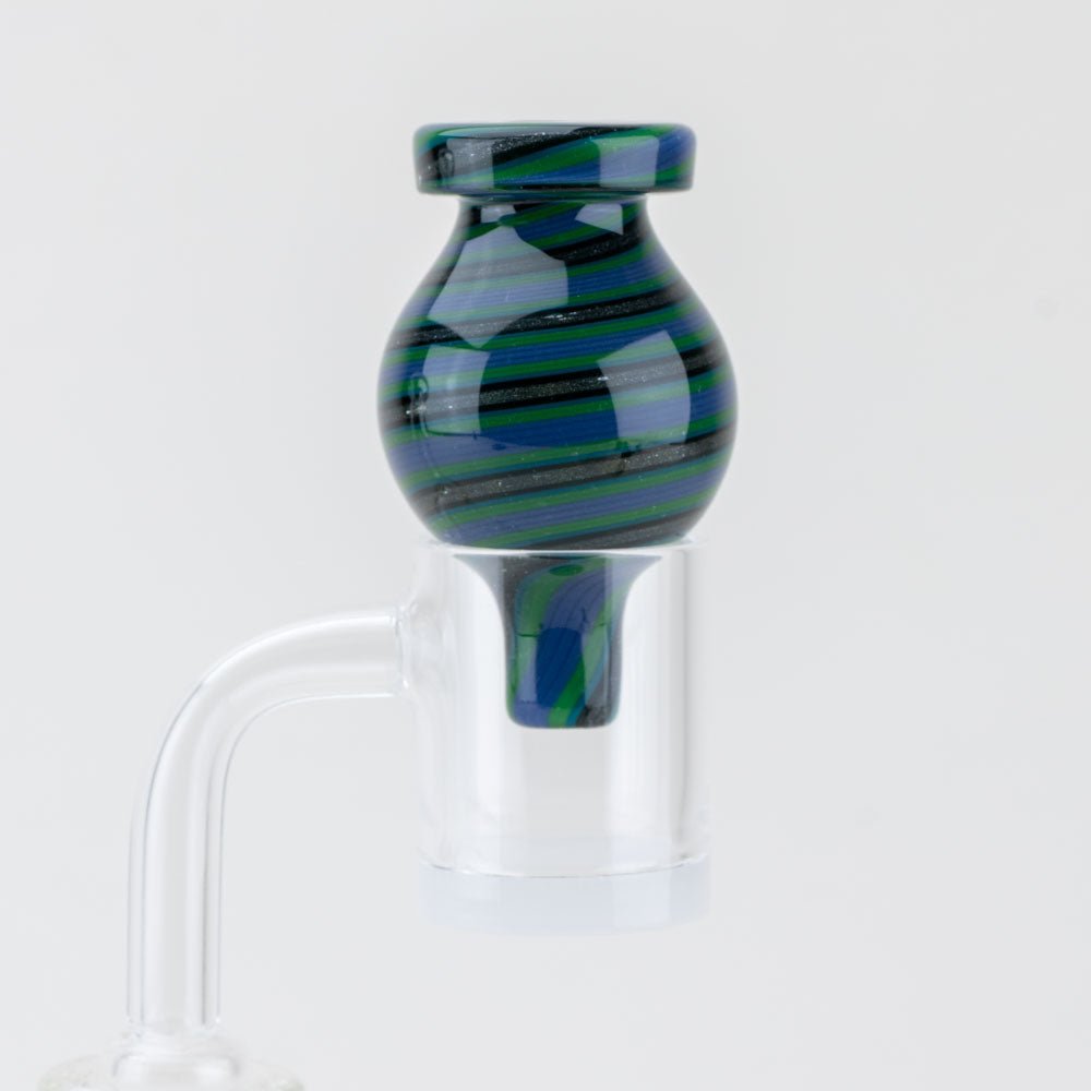 Vigil Glass Organic Steel Bubble Cap | Empire Smokes