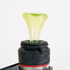 Vigil Glass Pawn bubble cap installed on Puffco Peak Pro