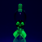 UV Radioactive Bomb Bubble Cap Empire Glassworks