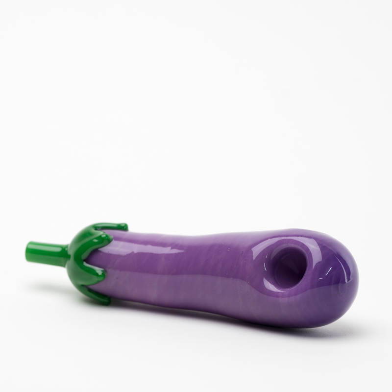 Dry Pipe - Eggplant Empire Glassworks