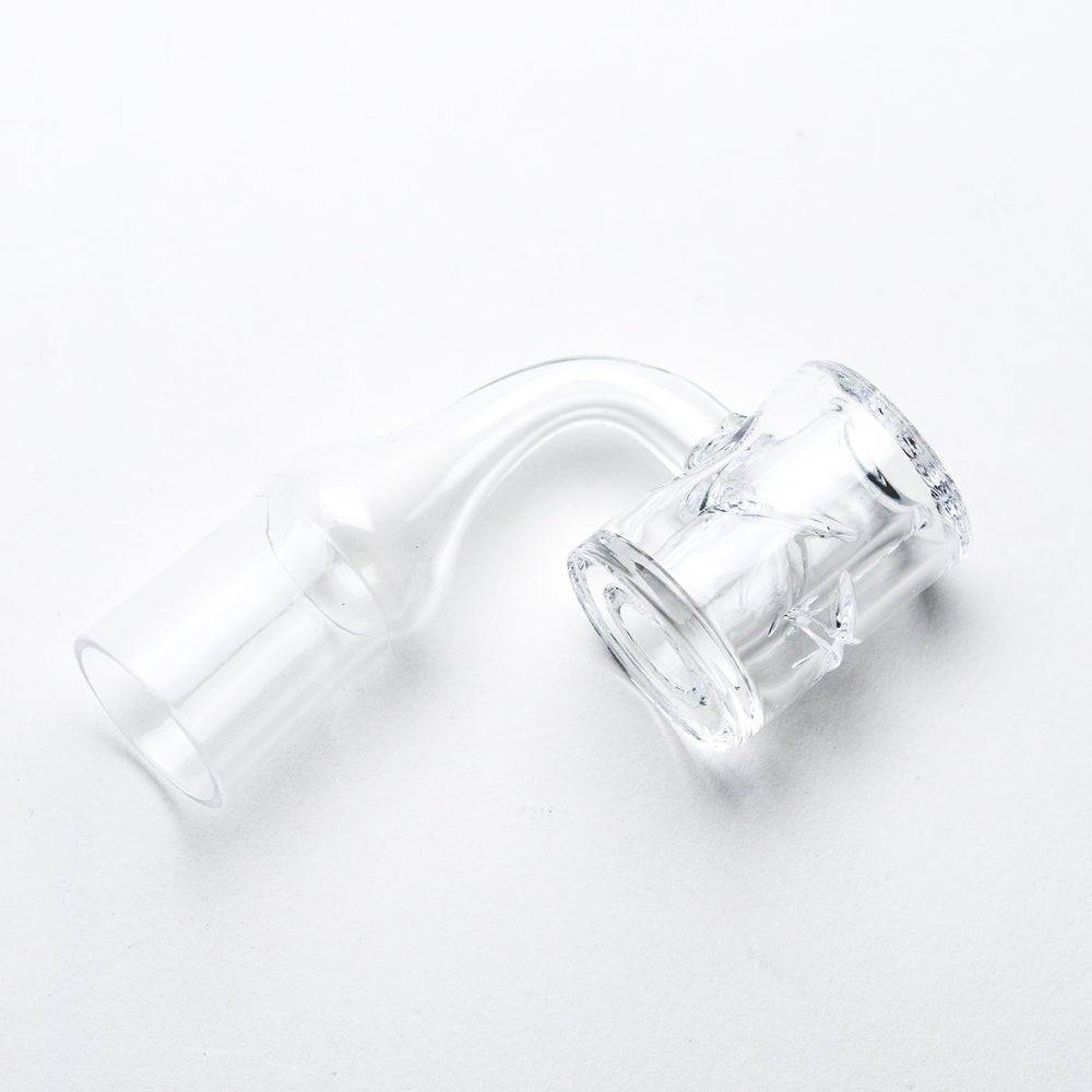 90° Slit Reactor Quartz Banger - Empire Smokes
