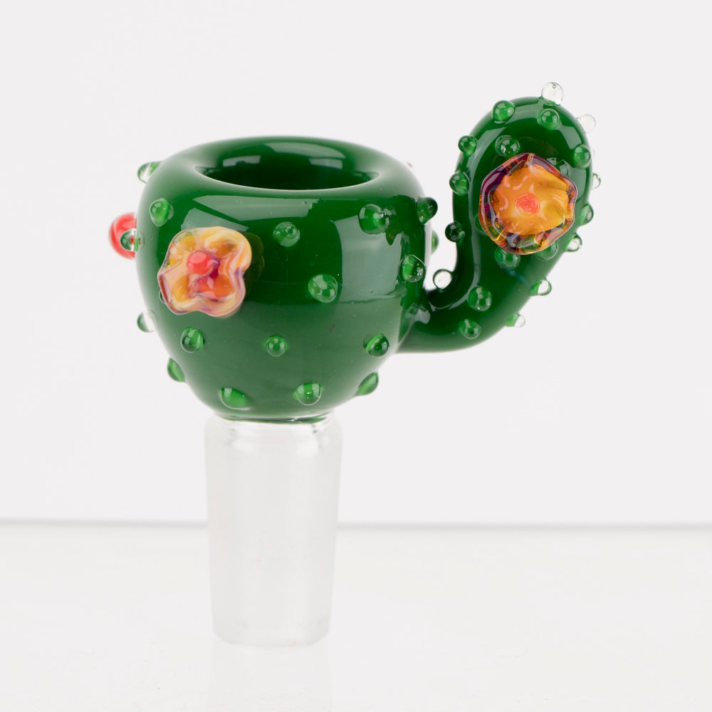 Bowl Piece - UV Cactus Empire Glassworks