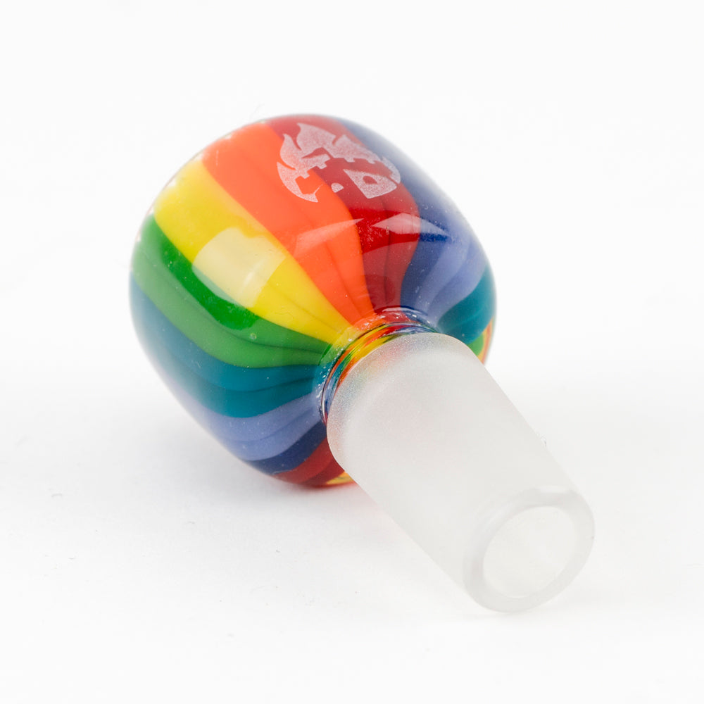 Rainbow Bowl Piece Empire Glassworks