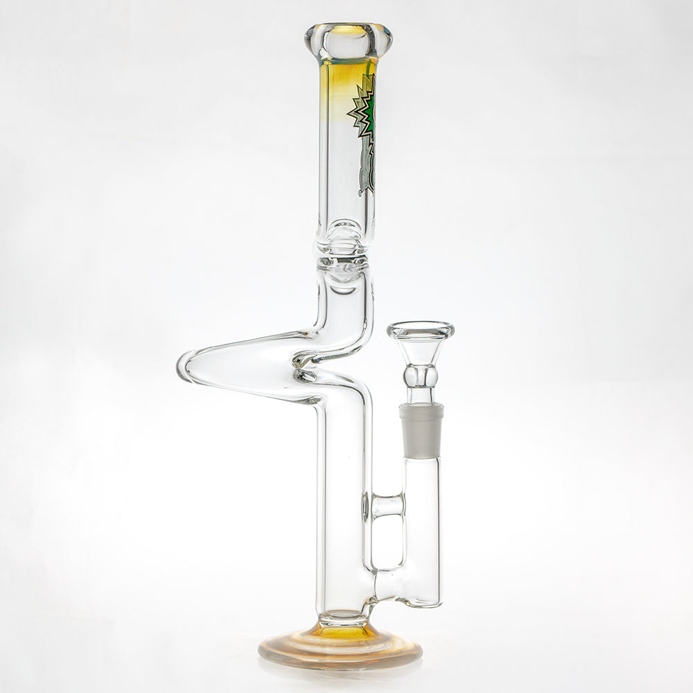 Silver Fumed Zong Mini Straight Tube Zong