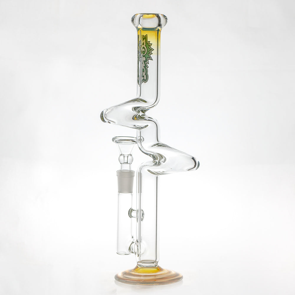 Silver Fumed Zong Mini Straight Tube Zong