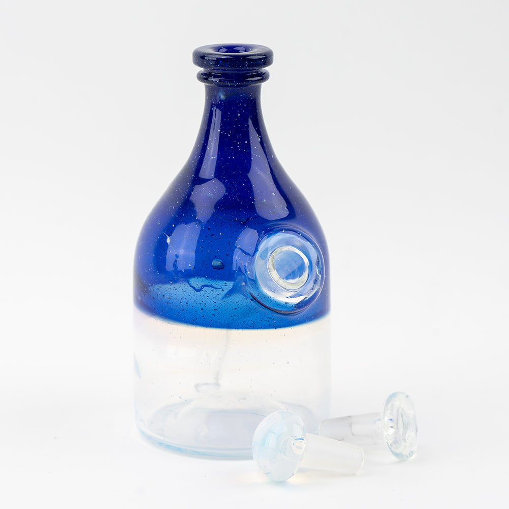 Blue Tone Potion Bottle Jammer Rig Phatt Matt Glass