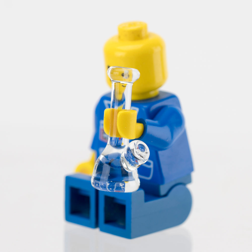 Beaker Block Bong - Blue UV (2pcs) Empire Glassworks https://www.etsy.com/shop/PyrexKim