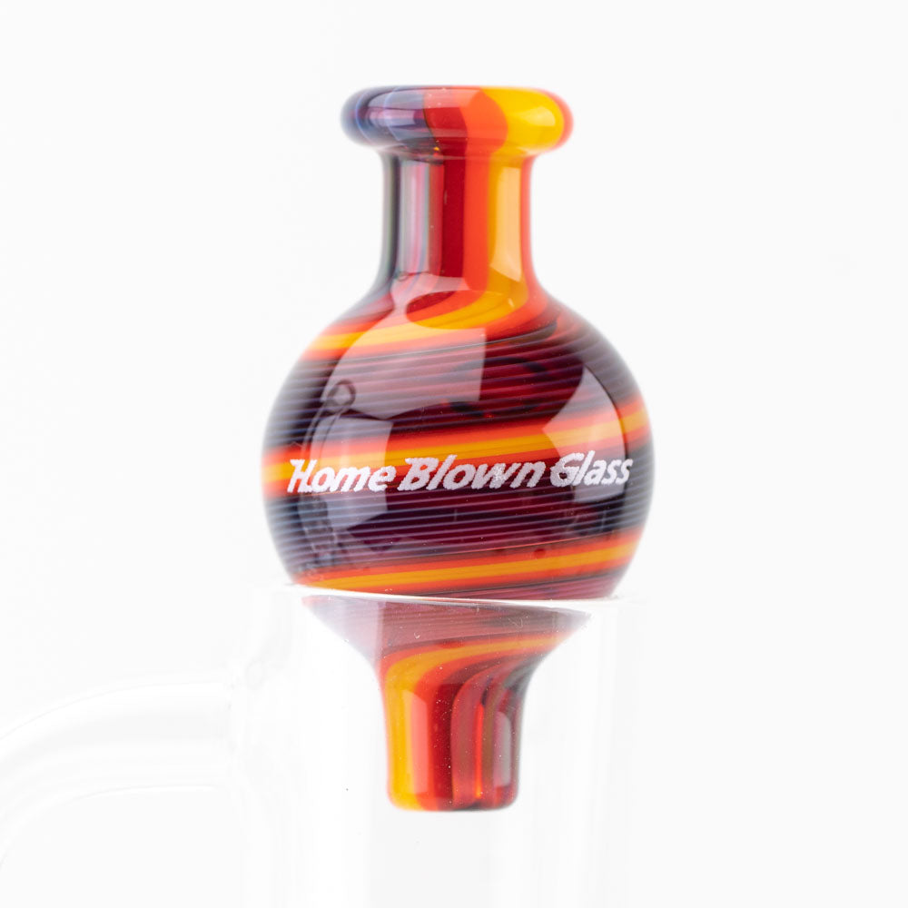 D-Lux Lava Berry Bubble Cap Instagram @homeblownglassaz Home Blown Glass