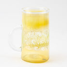 Feather Fumed Glass Mug Glass Distractions