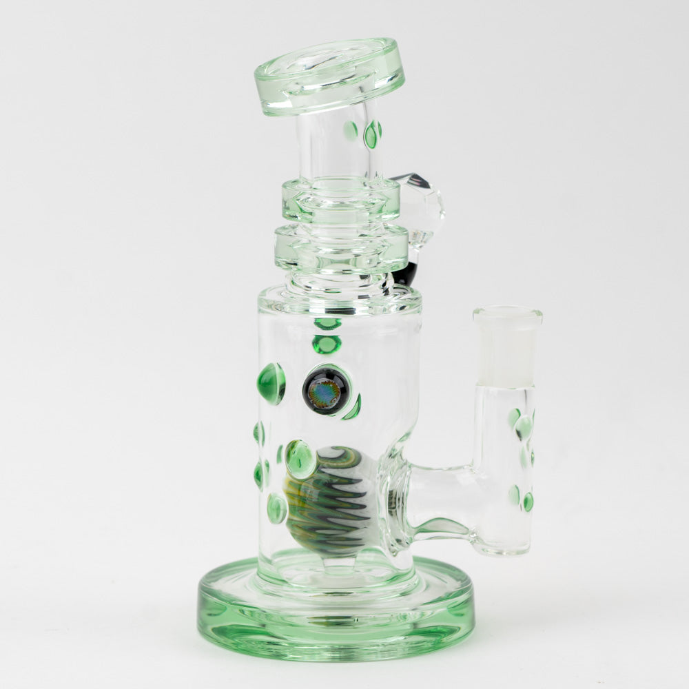 Emerald Opal Tube @HubbardGlass Hubbard Glass