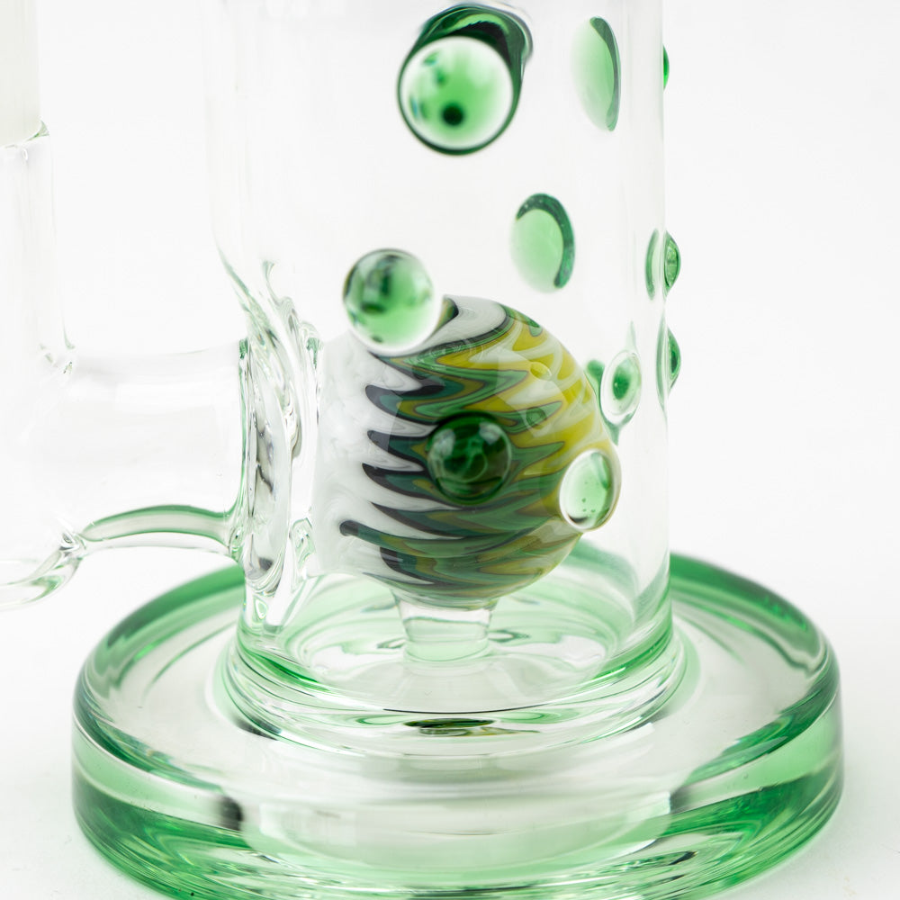 Emerald Opal Tube @HubbardGlass Hubbard Glass