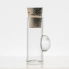 Magnifying Marble Cork Jar Home Blown Glass