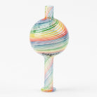 Rainbow Worked Bubble Cap iDab @idabglass