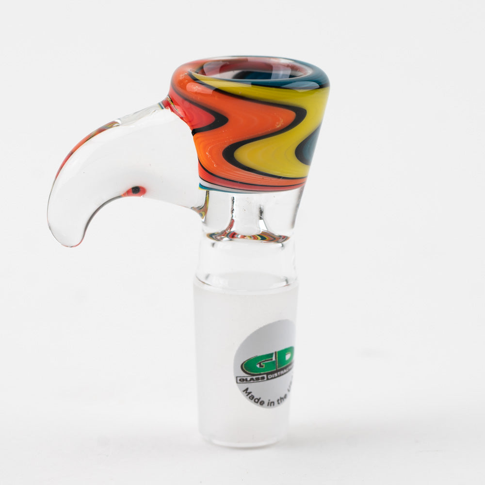 Downer Tusk Bowl Piece Glass Distractions  Instagram @glassdistractions
