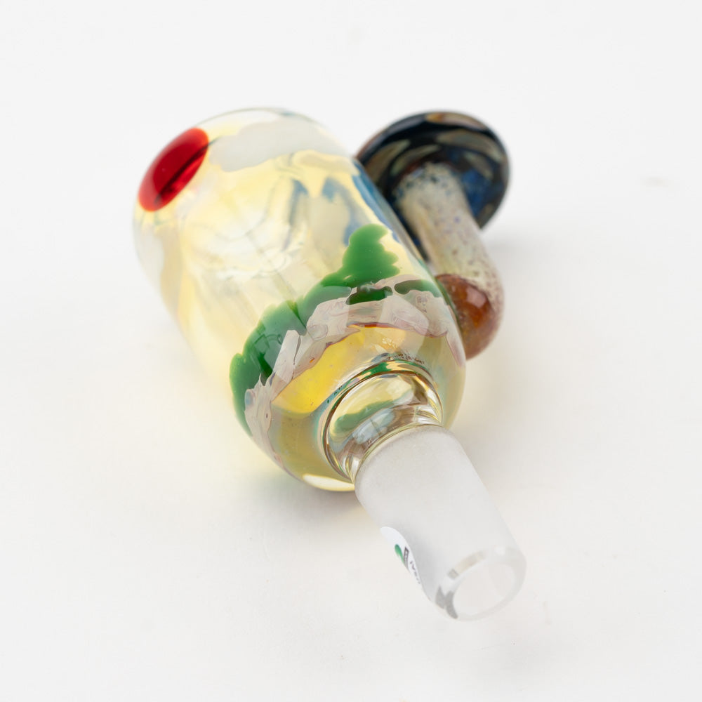 Scenic Mushroom Bowl Piece Glass Distractions Instagram @glassdistractions