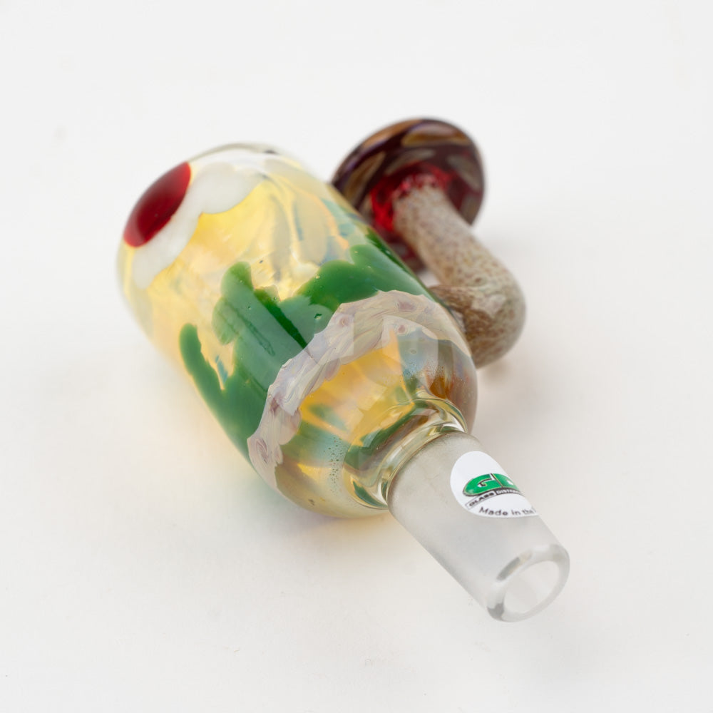 Scenic Mushroom Bowl Piece Glass Distractions Instagram @glassdistractions