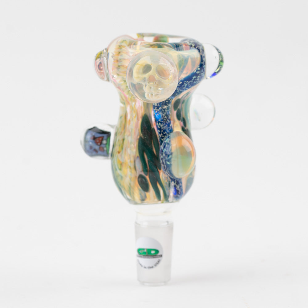 Inside Out Peanut Shroomer Bowl Piece Glass Distractions Instagram: @glassdistractions
