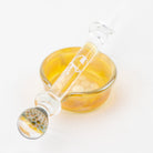 Honeycomb Fumed Dish & Dabber Home Blown Glass @homeblownglassaz