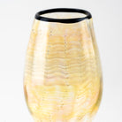 Feathered Fortune Goblet heady RASP Glass