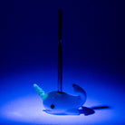 Radioactive Narwhal Dabber Empire Glassworks UV reactive