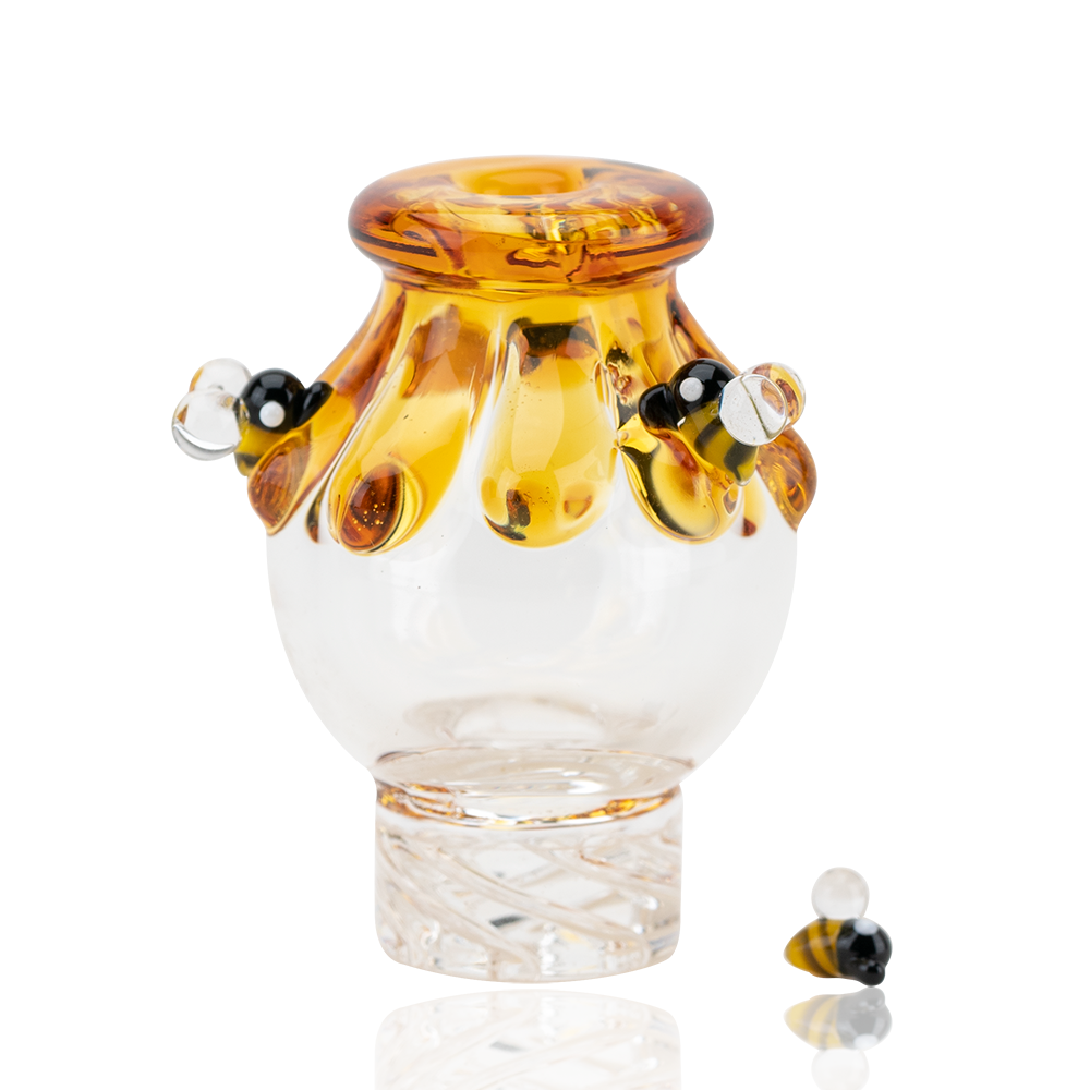 Beehive Spinner Cap Empire Glassworks