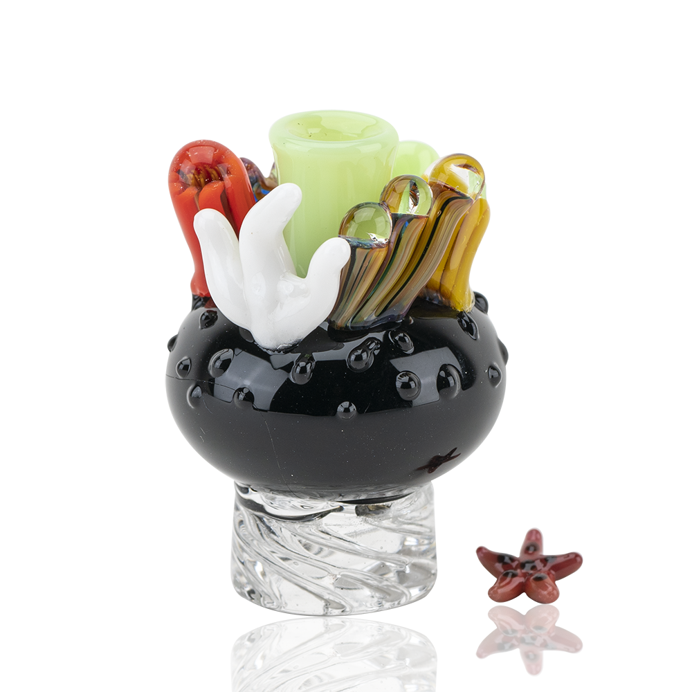 Coral Reef Spinner Cap Empire Glassworks
