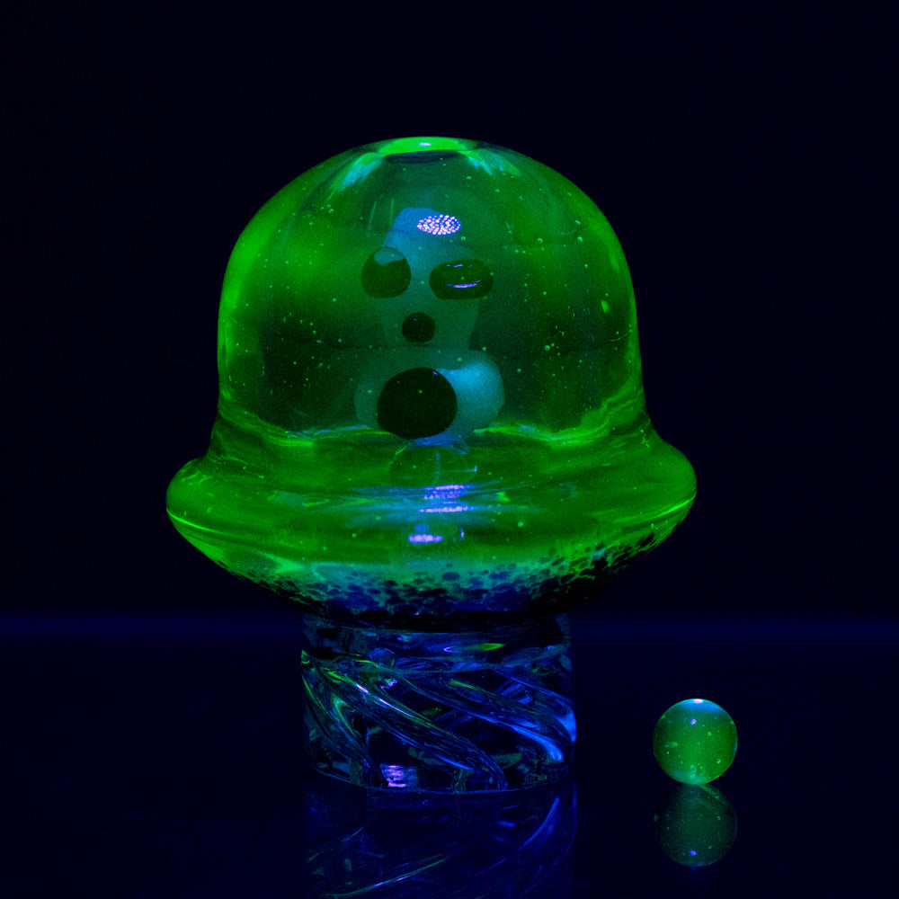 UV Illuminati Martian Spinner Cap Empire Glassworks Terp Pearl