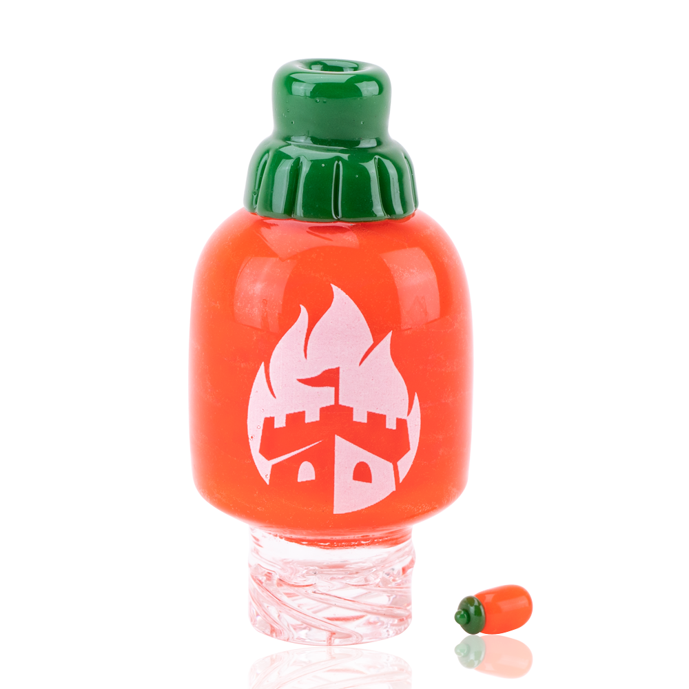 Sriracha Spinner Cap Empire Glassworks