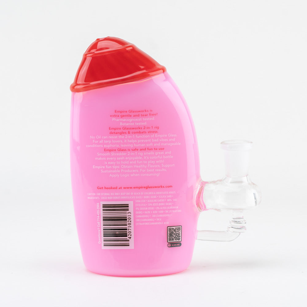 Mini Rig - Strawberry Cough Shampoo Bottle Empire Glassworks