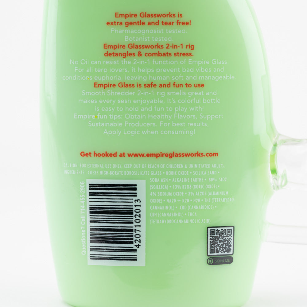Mini Rig - Watermelon Shampoo Bottle Empire Glassworks