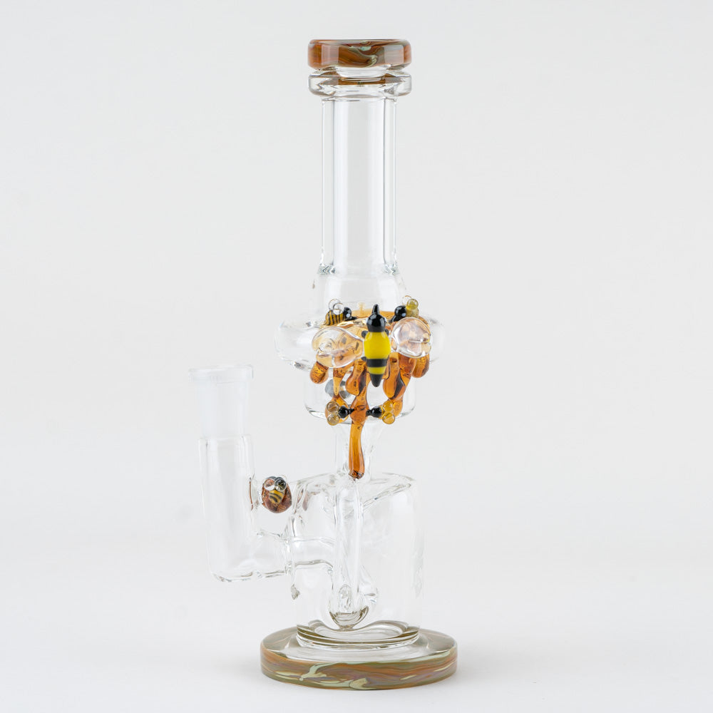 Save the Bees Mini Recycler Empire Glassworks