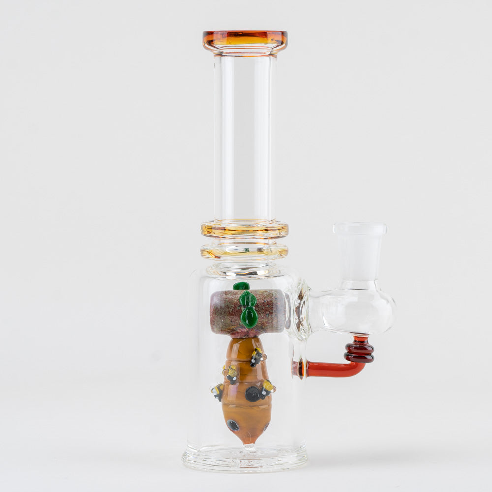 "Save the Bees" Mini Tube Empire Glassworks