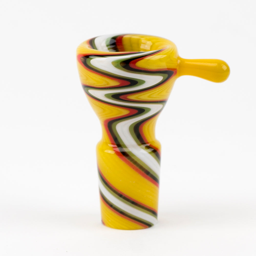 Wiggy Worked 18m Bowl Piece - Yellow