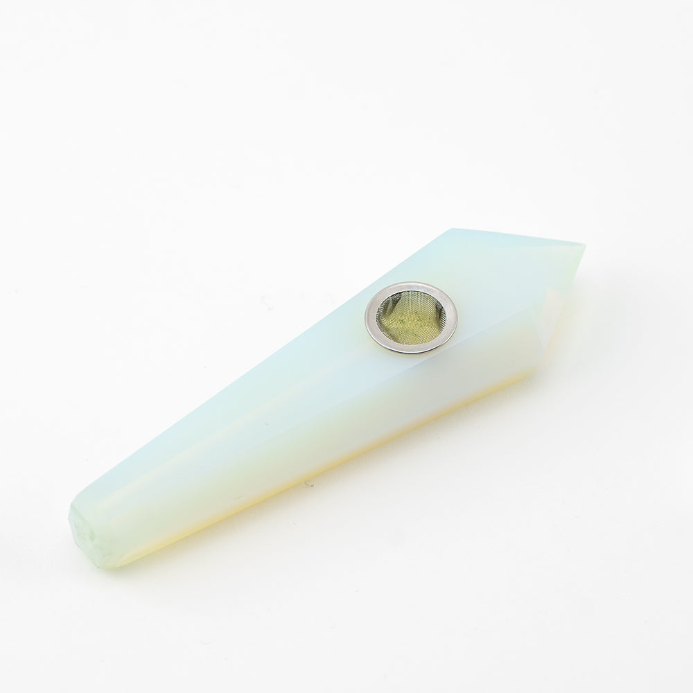 Opalite - Gemstone Crystal Dry Pipes