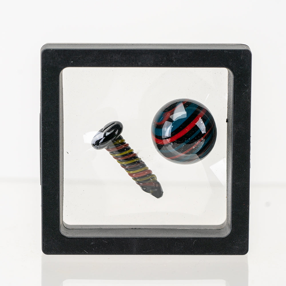 Temple Blackwater Screw Marble Set