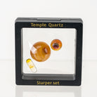 Temple Solar Pillar Marble Set